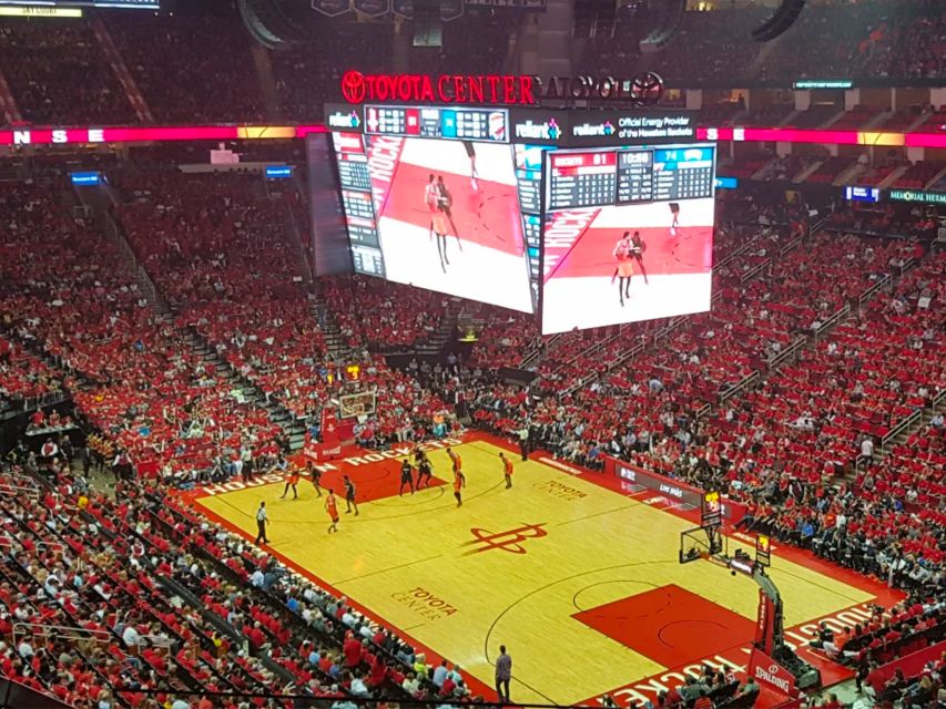 Houston: Houston Rockets NBA Basketball Game Ticket - Game Experience