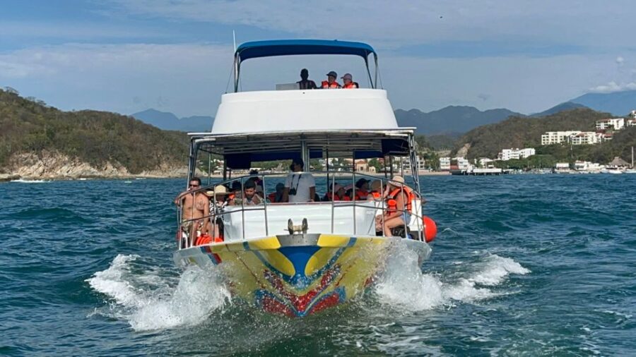 Huatulco Bay: Bahías Boat Tour & Snorkeling Experience