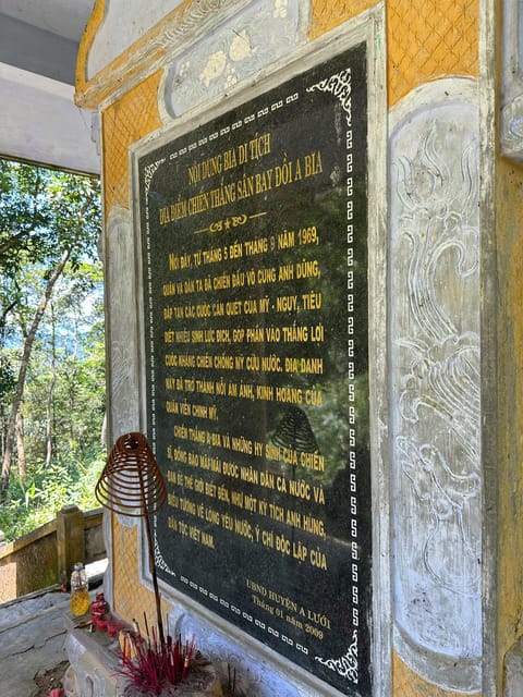 Hue: A Luoi Hamburger Hill and Ta Oi Village Private Tour