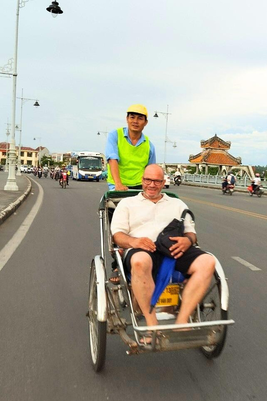 Hue: Cyclo Ride and Dragon Boat Dinner