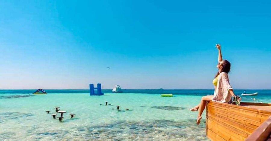 Hurghada: Orange Bay & Magawish Island Speedboat With Lunch