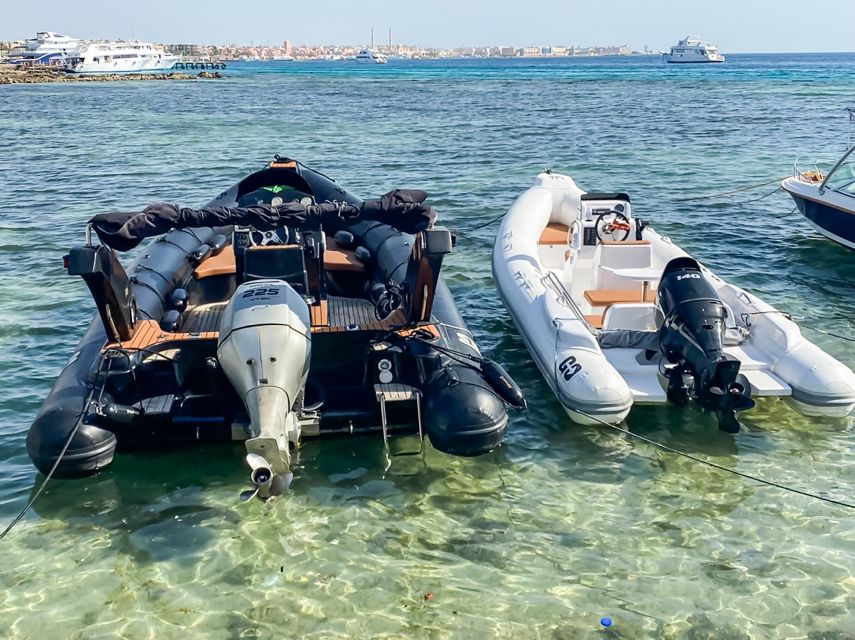 Hurghada: Orange Bay & Magawish Island Speedboat With Lunch