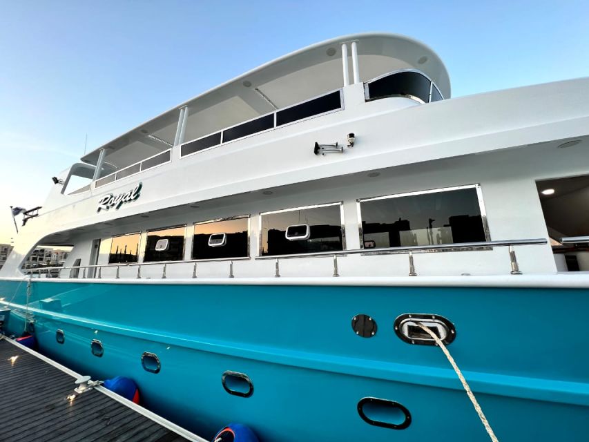 Hurghada: Royal Luxury VIP Cruise to Orange Bay With Lunch