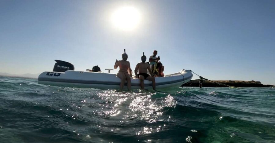 Hurghada: Safari ATV Quad & Speedboat to Orange Bay Island