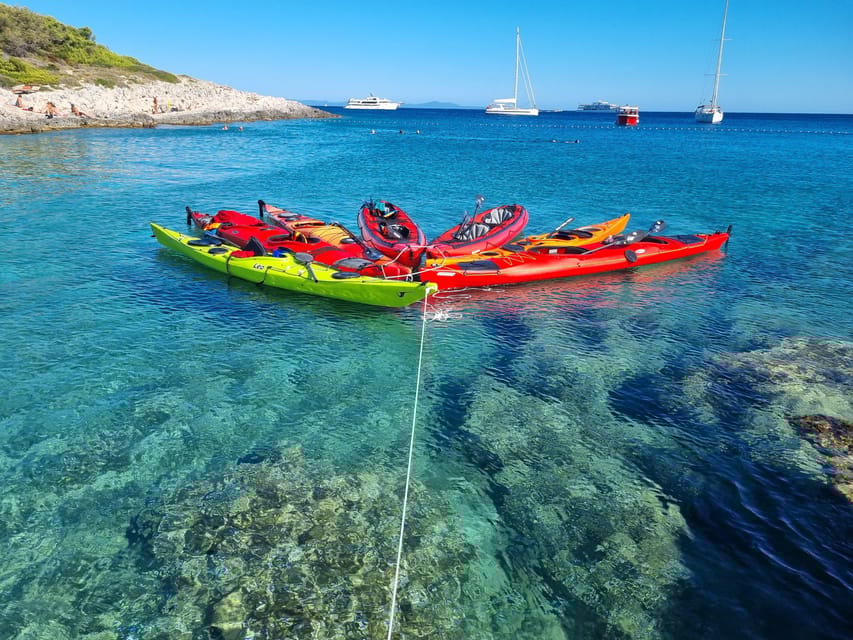 Hvar: Half Day Kayak Tour to Pakleni Islands