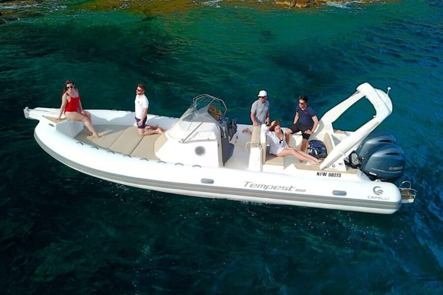 Ibiza and Formentera Aboard a Semi-Rigid Treasure (Samaná)