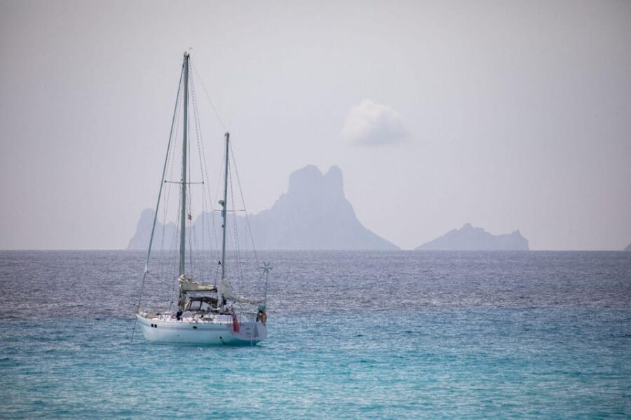 Ibiza to Formentera (Return); Day Charter on a Sailing Yacht