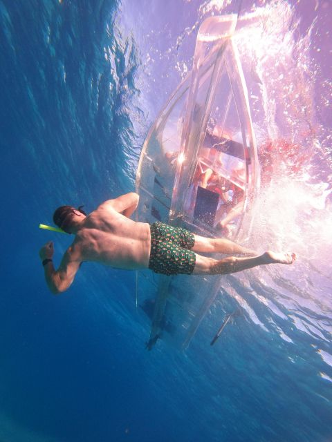 Invisible Boat Snorkeling Adventure in Cozumel