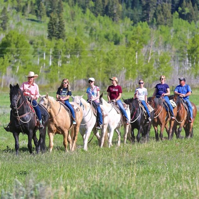 Jackson Hole: Bryan's Flat Guided Scenic Horseback Ride - Activity Overview