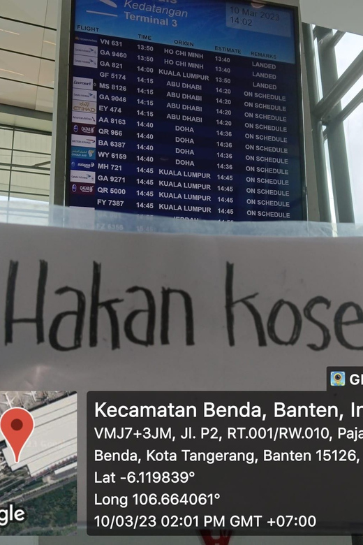 Jakarta: Private Transfer From Soekarno Hatta Airport