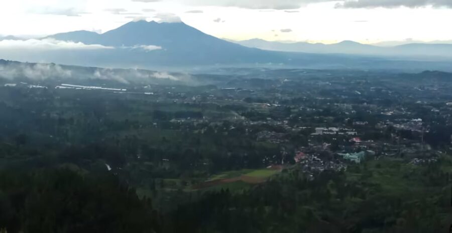 Jakarta Tour: Paragliding at Top Mountain & Tea Plantation