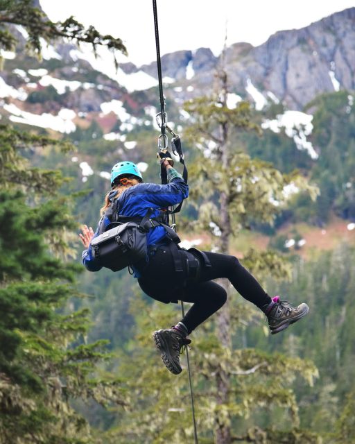 Juneau: Alpine Zipline Adventure