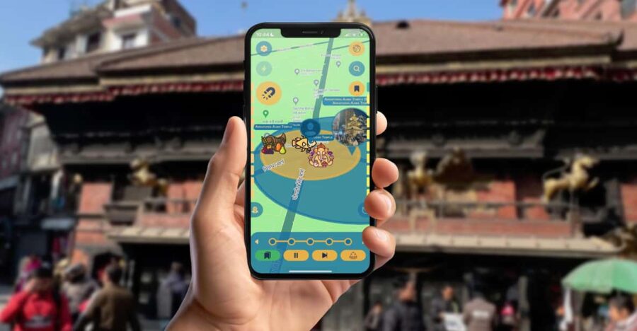 Kathmandu Durbar Walking Tour With Smartphone App