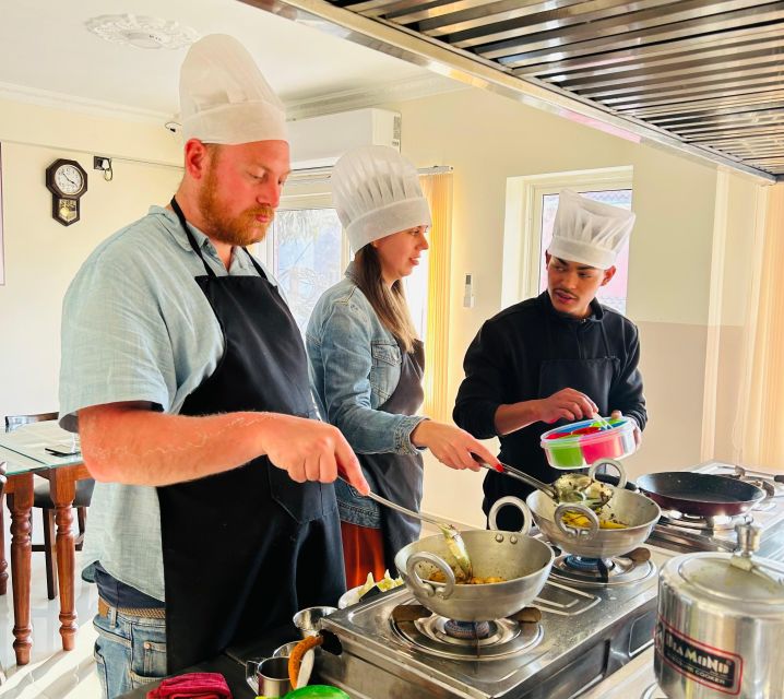 Kathmandu: Nepali Cooking Class in Thamel With Heritage Tour