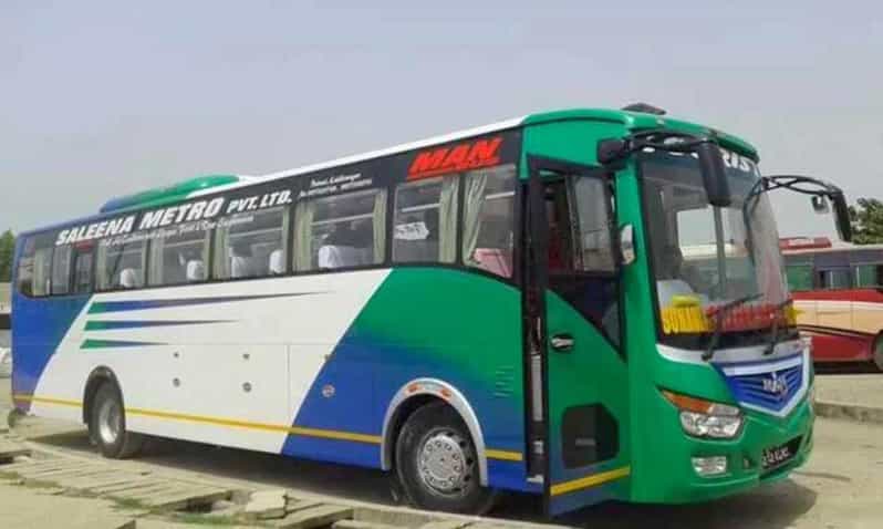 Kathmandu to Besisahar by Bus and Chame by Sharing Jeep