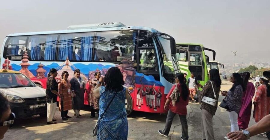 Kathmandu Valley Luxury Cultural Heritage Bus Day Tour
