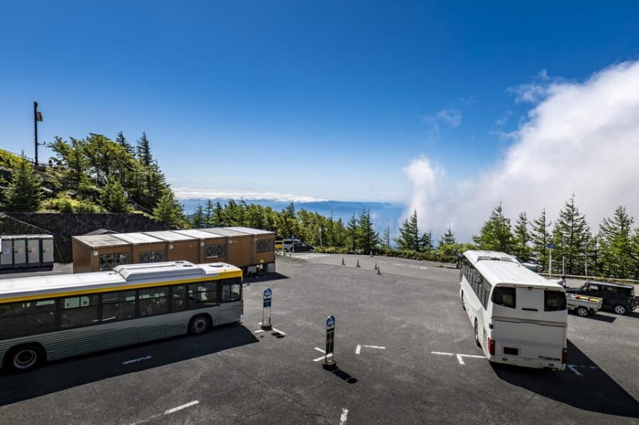 Kawaguchiko via Mt. Fuji 5th Station Bus Transfer From Hirayu