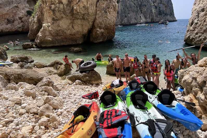 Kayak Route in Granadella Javea Llop Marí Cave, Ambolo Cove - Activity Overview