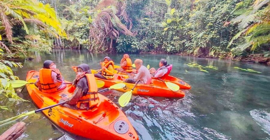 Kayaking and Swiming Klongrood