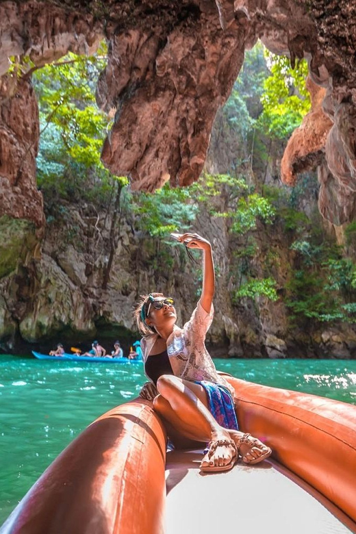 Khao Lak: James Bond Island & Canoeing Tour by Longtail Boat