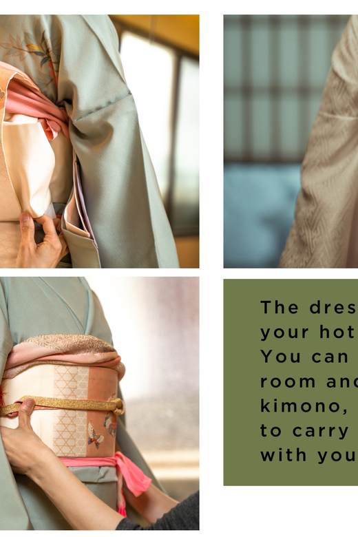 Kimono Experience at Your Hotel – Rental Service