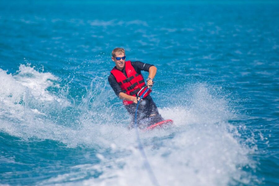 Knee Boarding in Mount Lavinia