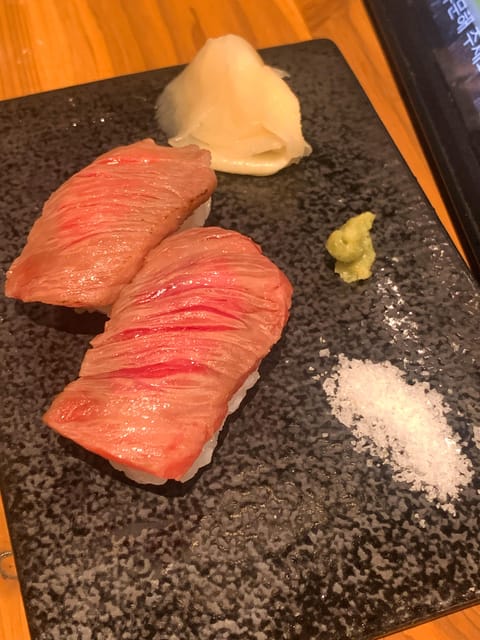 Kobe: Sake Brewery Tour With Tasting and Kobe Beef Nigiri