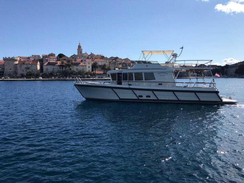 Korčula: Island Yacht Cruise With Wine Tasting and Dinner - Overview and Pricing