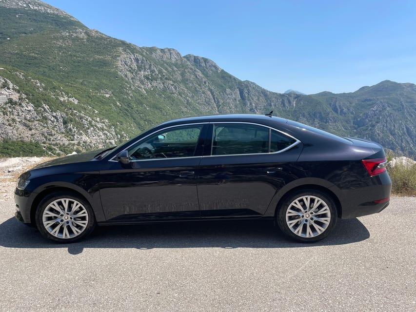 Kotor: Private Transfer to Dubrovnik Airport