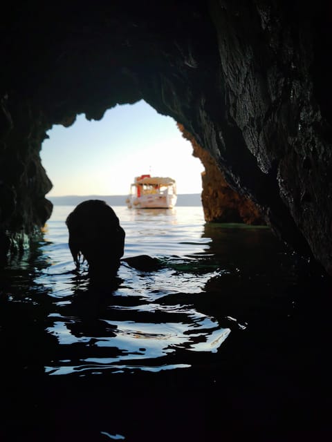 Krk: Krušija Bay, Blue Cave, and Golden Beach Boat Trip