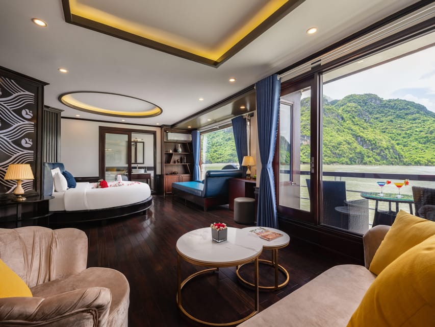 Lan Ha Bay - Ha Long Bay 2 Days Trip Private Balcony Room.