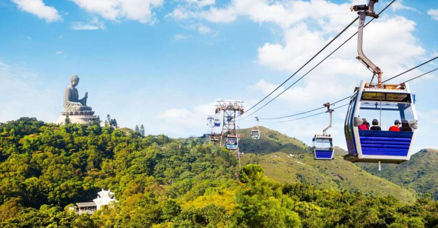 Lantau Island: Boat and NP360 Cable Car or Tai O Day Pass