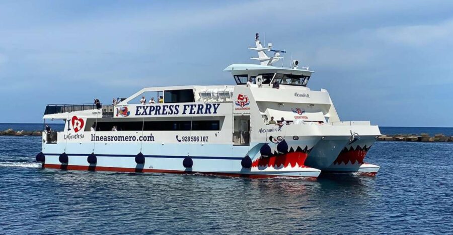 Lanzarote: Roundtrip Ferry Ticket to La Graciosa With Wi-Fi - Ticket Pricing and Options