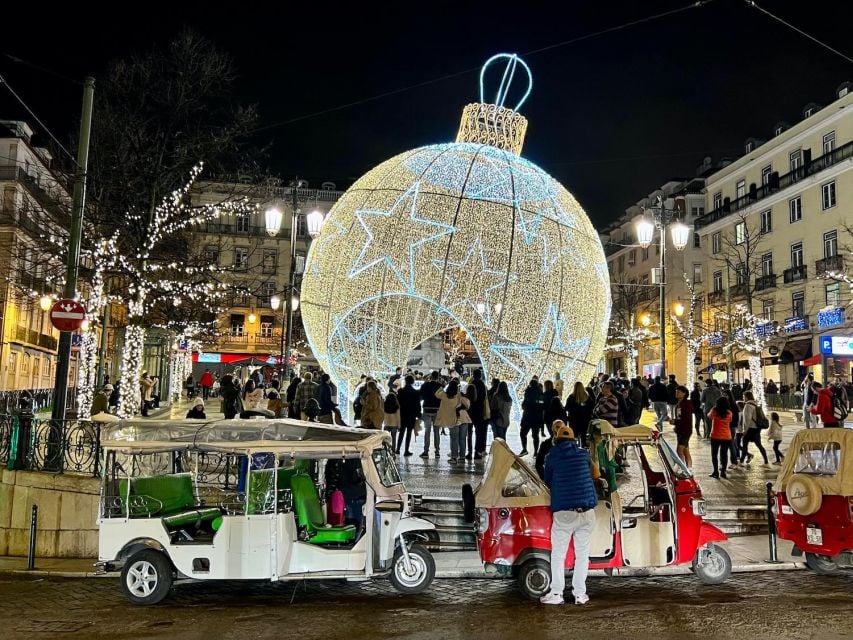 Lisbon: Christmas Lights Tour by Tuk Tuk - Tour Overview