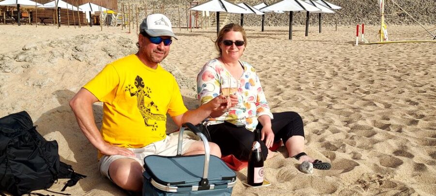 Lisbon: Coastal Sunset Tour With Sparkling Wine and Snacks