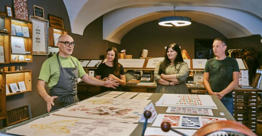 Ljubljana: Print a Poster in an Old Print Shop