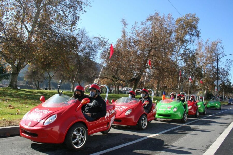 Los Angeles: Mini Car Self-Driving City Tour With a Guide