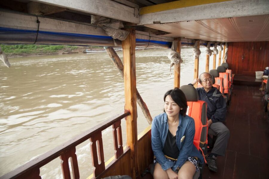 Luang Prabang: Cruise to Pak Ou Caves & Kuang Si Waterfalls