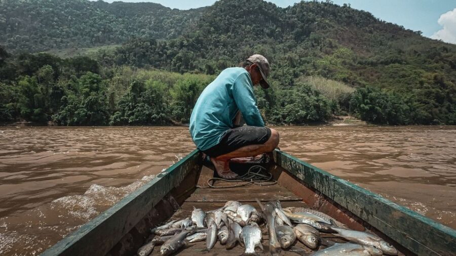 Luang Prabang: Mekong Fishing With a Local Fisherman & Lunch