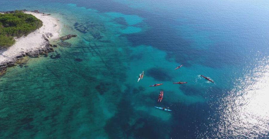 Lumbarda: Half-Day Kayaking and History With Wine Delight