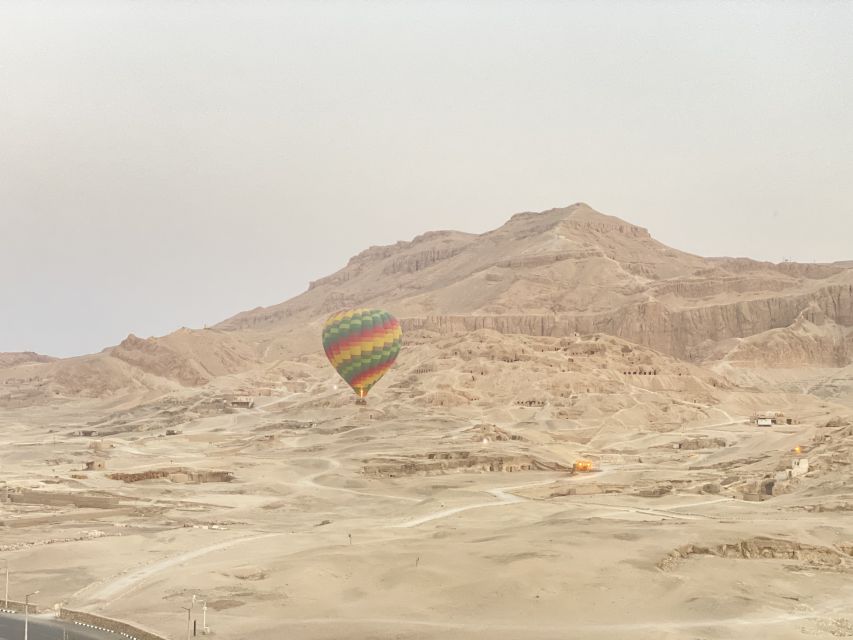 Luxor: West Bank Hot Air Balloon Ride With Hotel Pickup