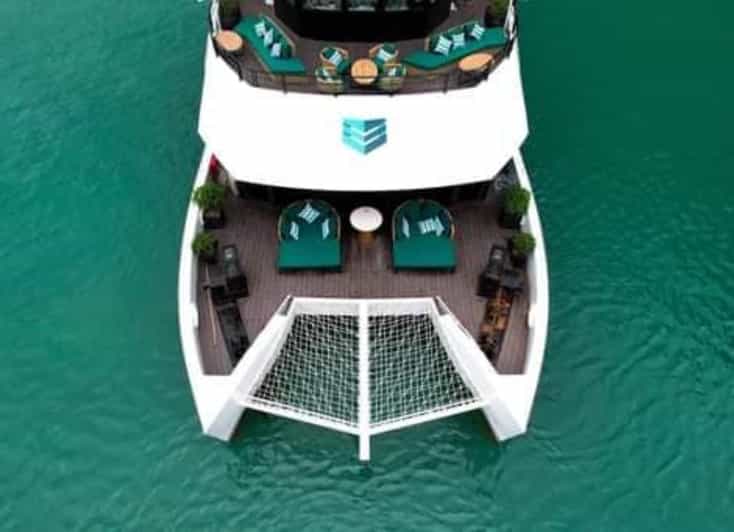 Luxury Halong Catamaran Day Cruise Explore Halong-Lan Ha Bay