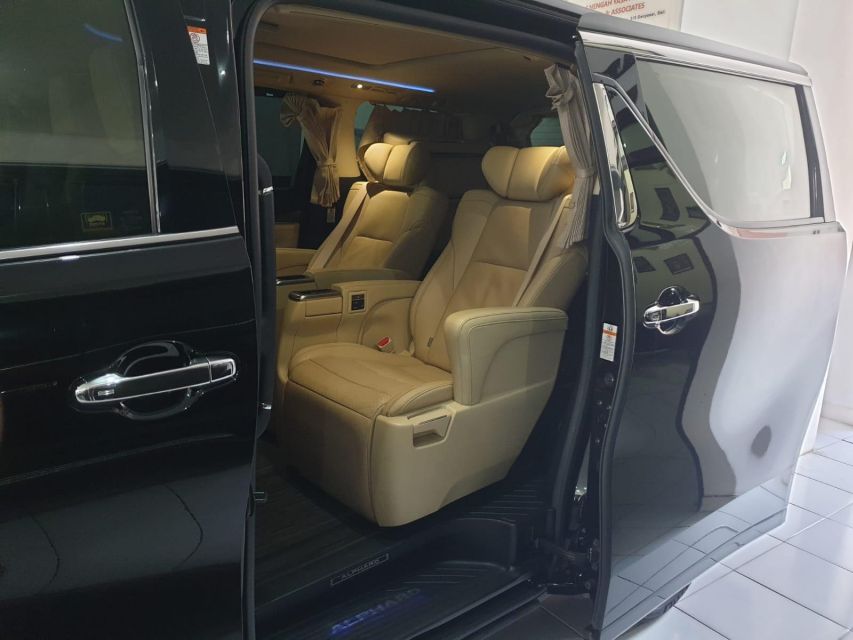 Luxury Toyota Alphard Car Hire With Tour Driver in Bali - Service Overview