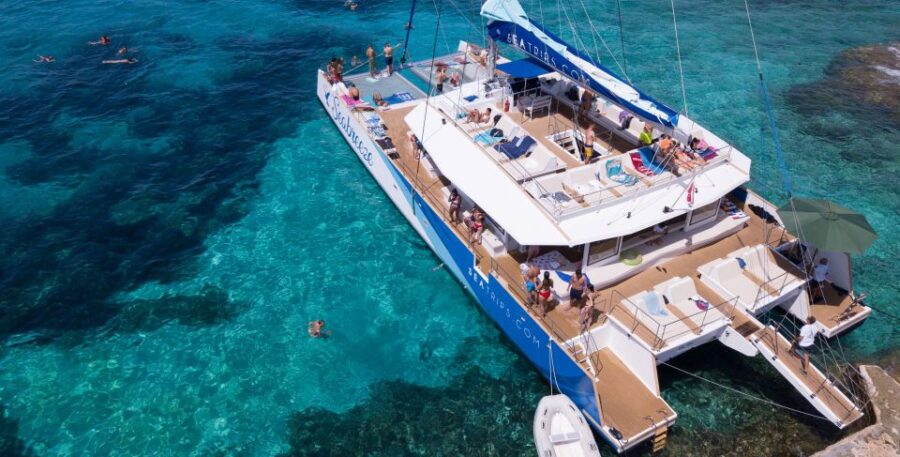 Malta: Blue Lagoon, Beaches & Bays Trip by Catamaran