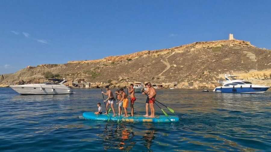 Malta: Guided Giant SUP Tour