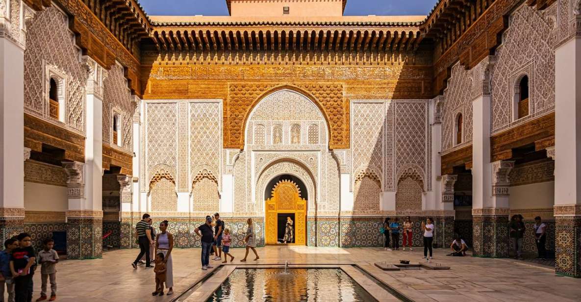 Marrakech: Ben Youssef, Secret Garden, & Souks Walking Tour