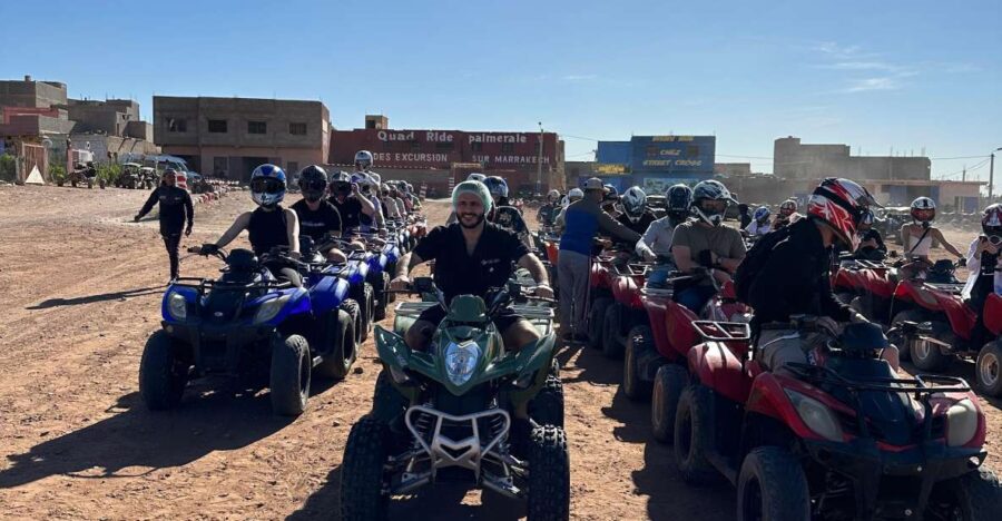 Marrakech : Camel Ride or Quad Bike & Wellness Spa Day Tour