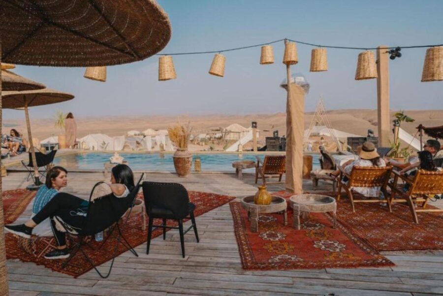 Marrakech: Premium Agafay Desert Dinner In Bedouin Camp