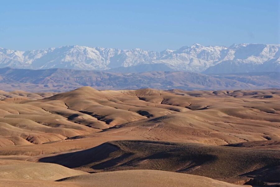 Marrakech: Sunset & Camels and Luxury Dinner With Fireshow