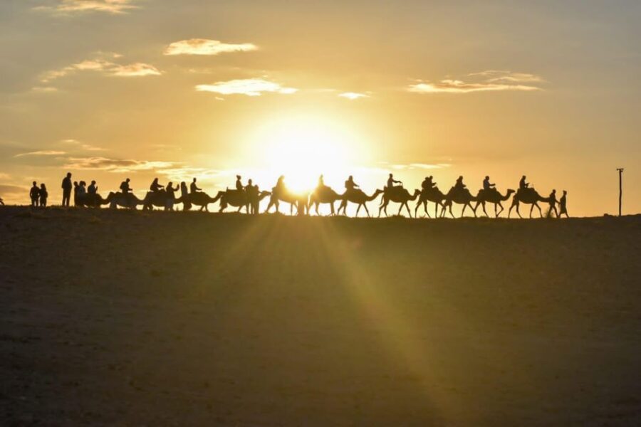 Marrakesh: Agafay Desert Sunset, Camel Ride, and Dinner Show